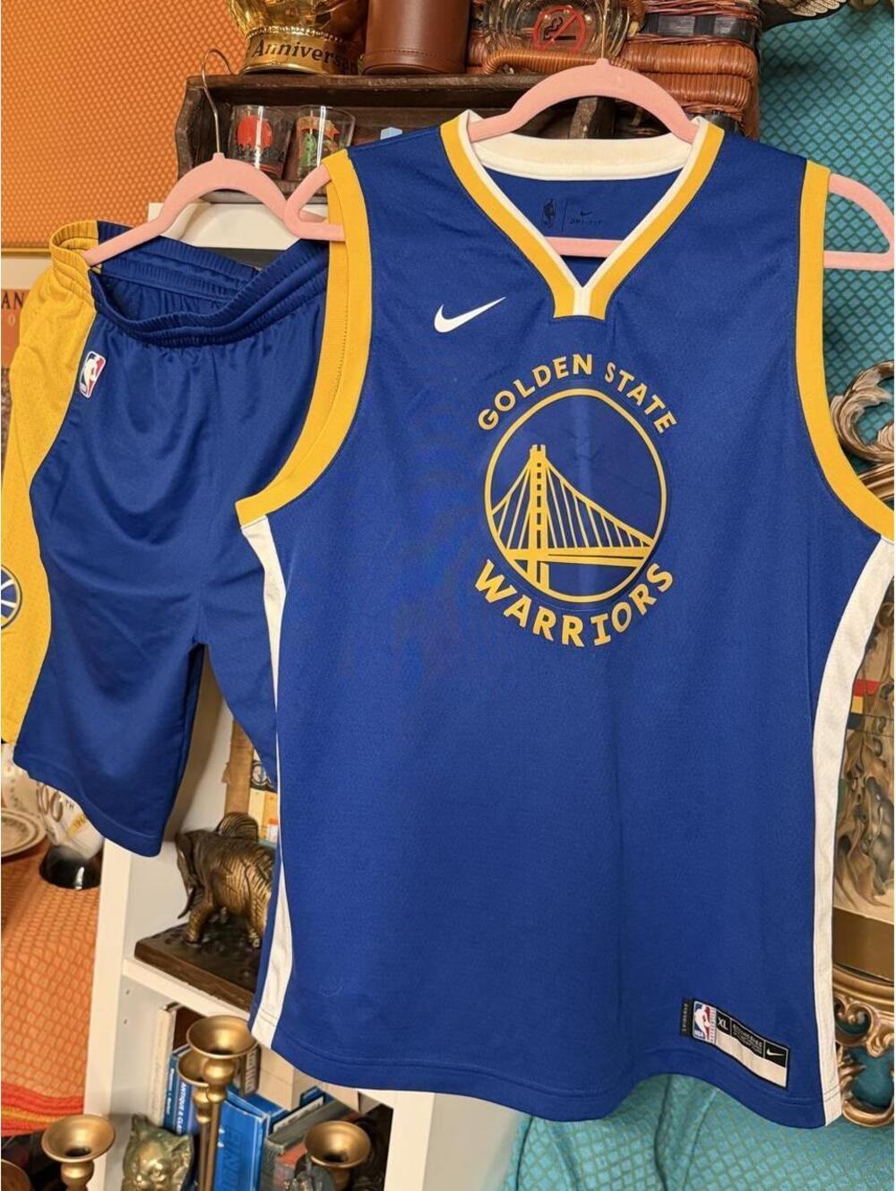 Nike Kid's Blue and Navy Jersey